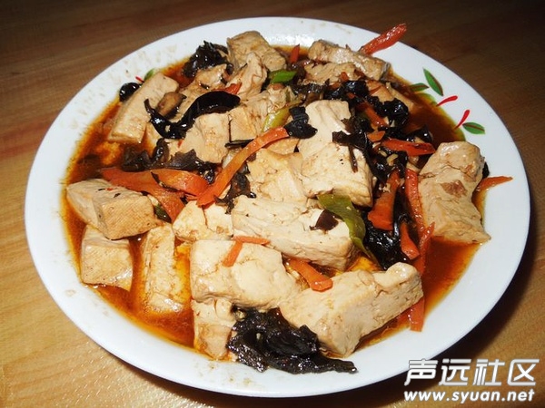 鱼香豆腐