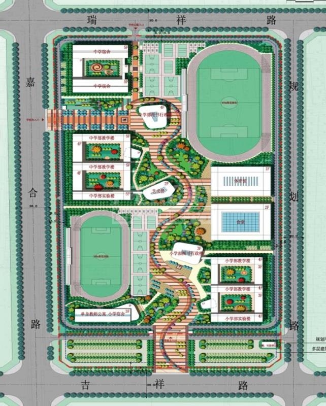 学校全景图