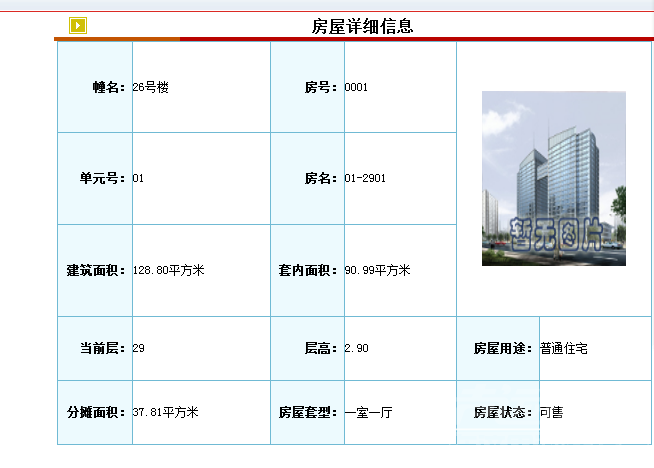 龙城公馆26号高层29.4%