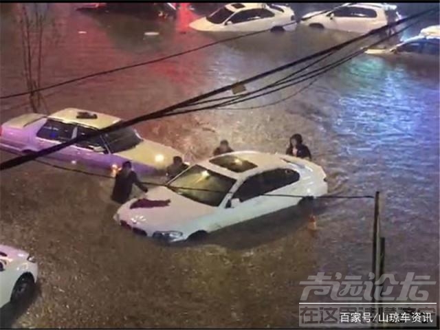 长春暴雨 长春一场暴雨，“绿牌”车主表情一变：换组电瓶要6万？买新车！-5.jpg