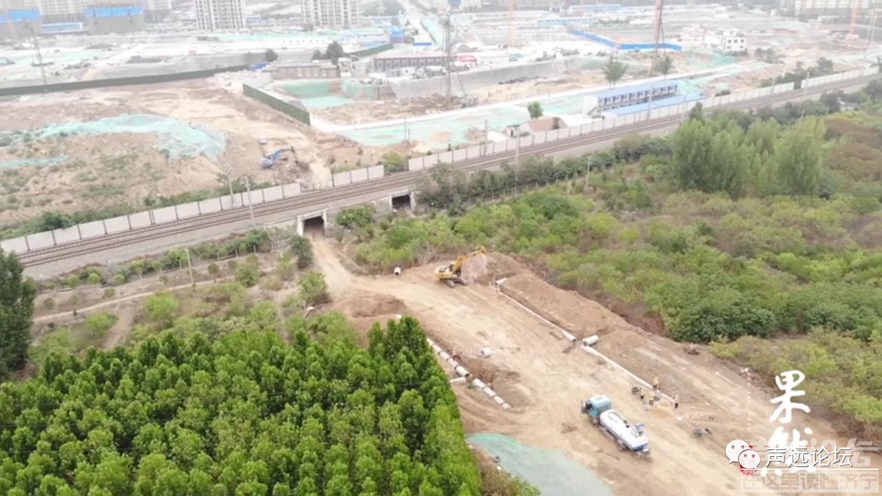 声远头条｜坚定“西跨”信心 建设济宁“外滩”/ 济宁谭岗路北延工程提速,铁道咋过？-2.jpg