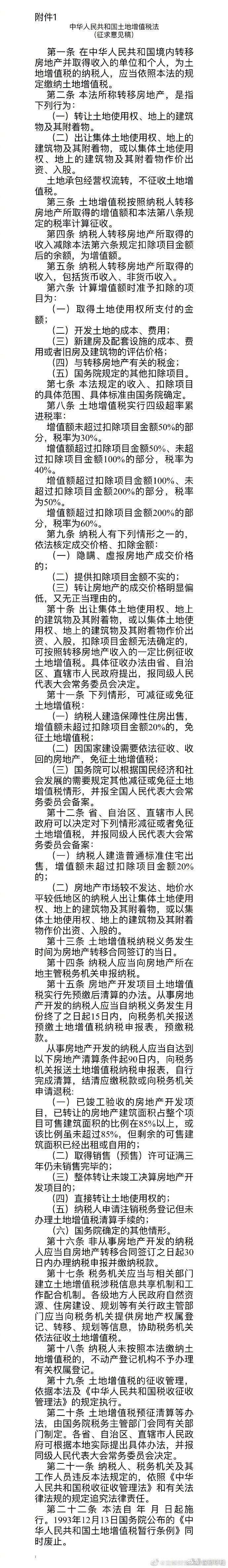 楼市二手房土地增值税土地增值税开始征求意见，这对楼市有什么影响？-1.jpg