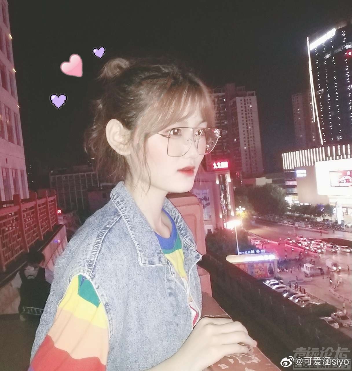 #济宁妹子真好看# 像阿拉蕾般可爱的卡通女孩/图源来自微博 @可爱涵-1.jpg