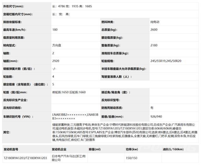 四驱电机 埃安 Aion LX亮相新车公告，双电机四驱/300KW动力-5.jpg