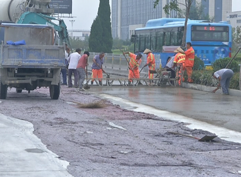 减速慢行！大禹西路道路施工 预计10月中旬通车-2.png