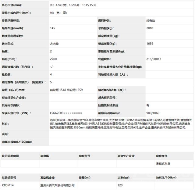 长安逸动新车价格 新车：新款逸动EV，全新外形风格/120千瓦动力-4.jpg