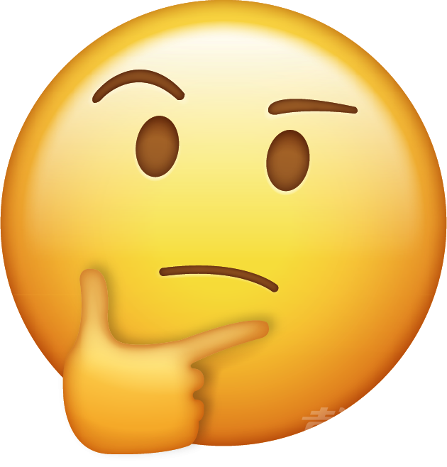 Thinking Emoji [Free Download IOS Emojis].png