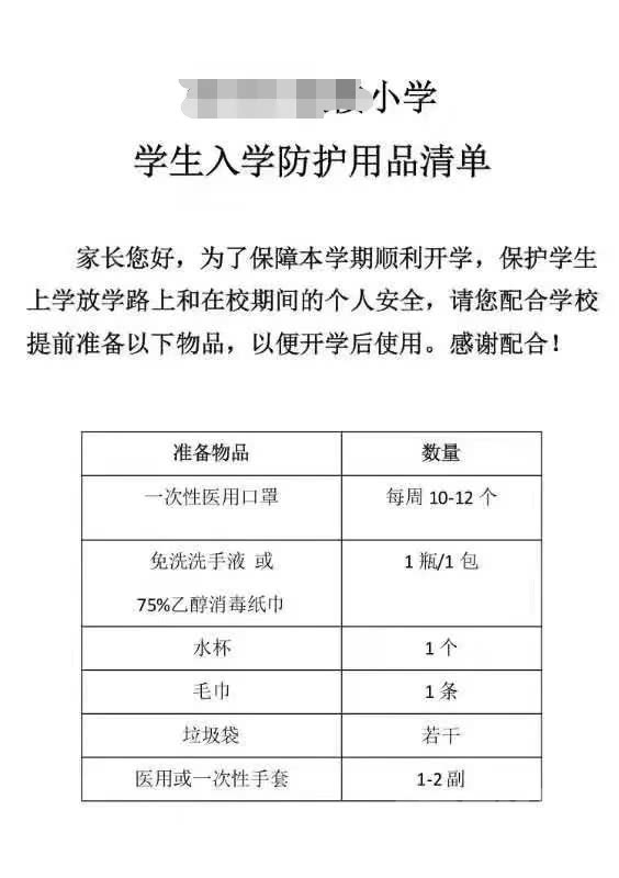 学校要求学生准备2个月用量的口罩？家长：我真的是无能为力-2.jpg