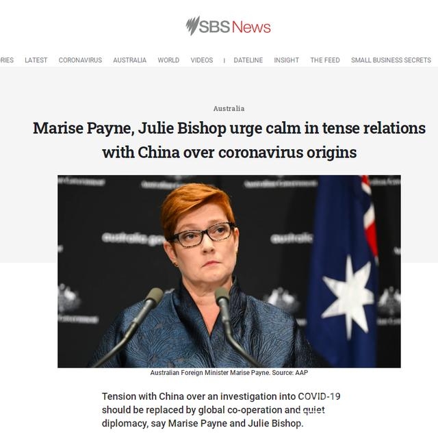 澳大利亚外长表态！要通过冷静外交解决目前中澳争端-1.jpg
