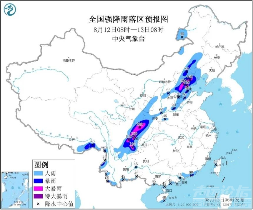 暴雨黄色预警！全国13省市区有大到暴雨-1.jpg