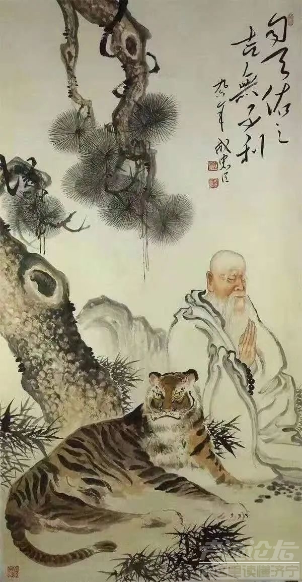 成忠臣:中国画只有遥接古风，强调书画双修，才能成大道！-6.jpg