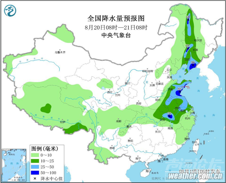 山东省气象台发布重要天气预报，济宁处于降水落区的这个位置-4.jpg