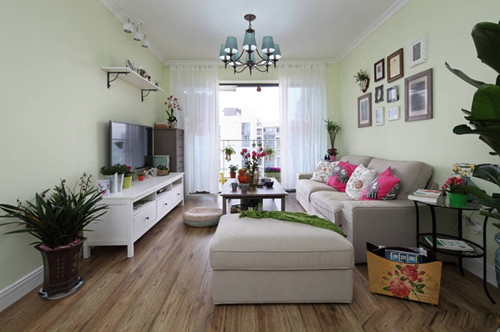 欧神诺小课堂：简易电视背景墙效果图 感受简单大气客厅空间-4.jpg