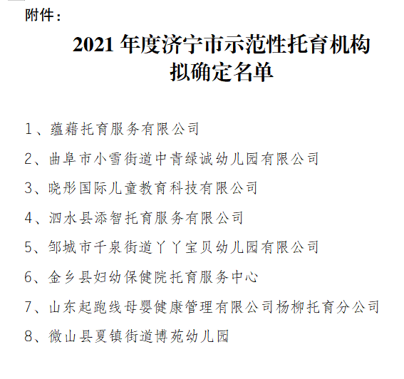 济宁8家机构入选示范性托育机构拟确定名单！-1.jpg