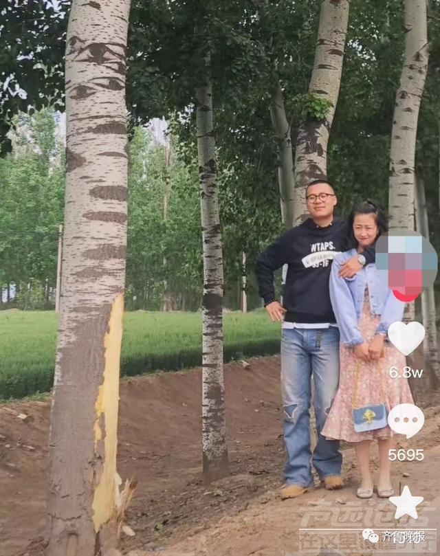 山东一对夫妻车祸后现场微笑合影留念，网友：格局打开了-9.jpg