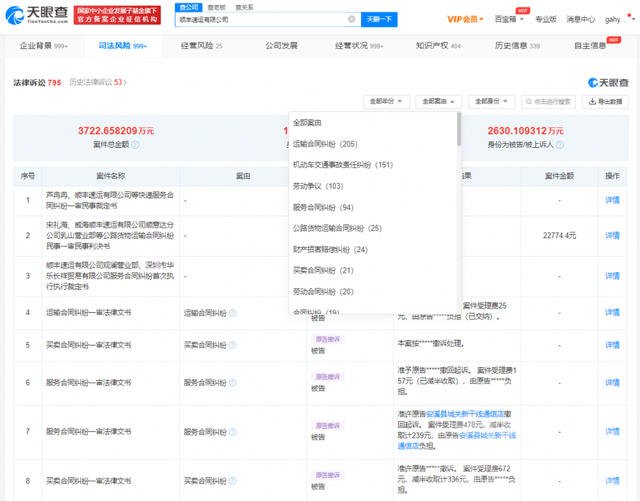 顺丰寄丢11000元手机赔2500元，公司数百条诉讼中运输、服务等纠纷占近一半-1.jpg