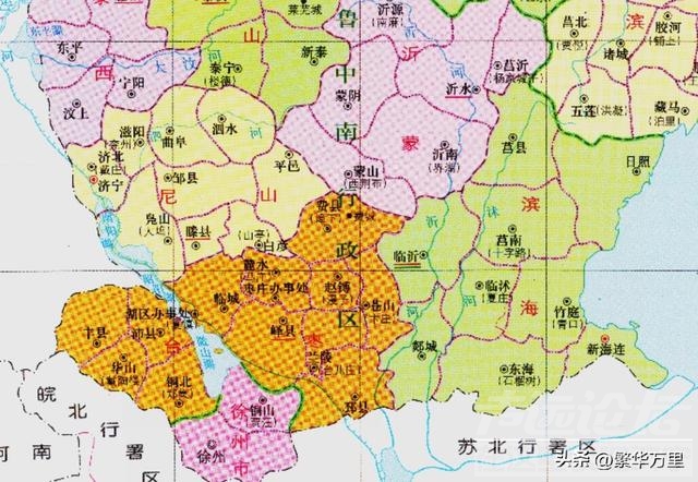 江苏与山东的区划变动，江苏省的8个县，为何划入了山东省？-7.jpg