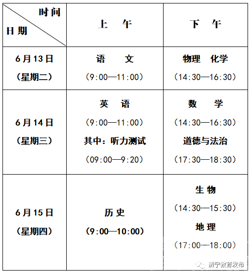 定了！济宁中考取消体育科目考试-1.jpg