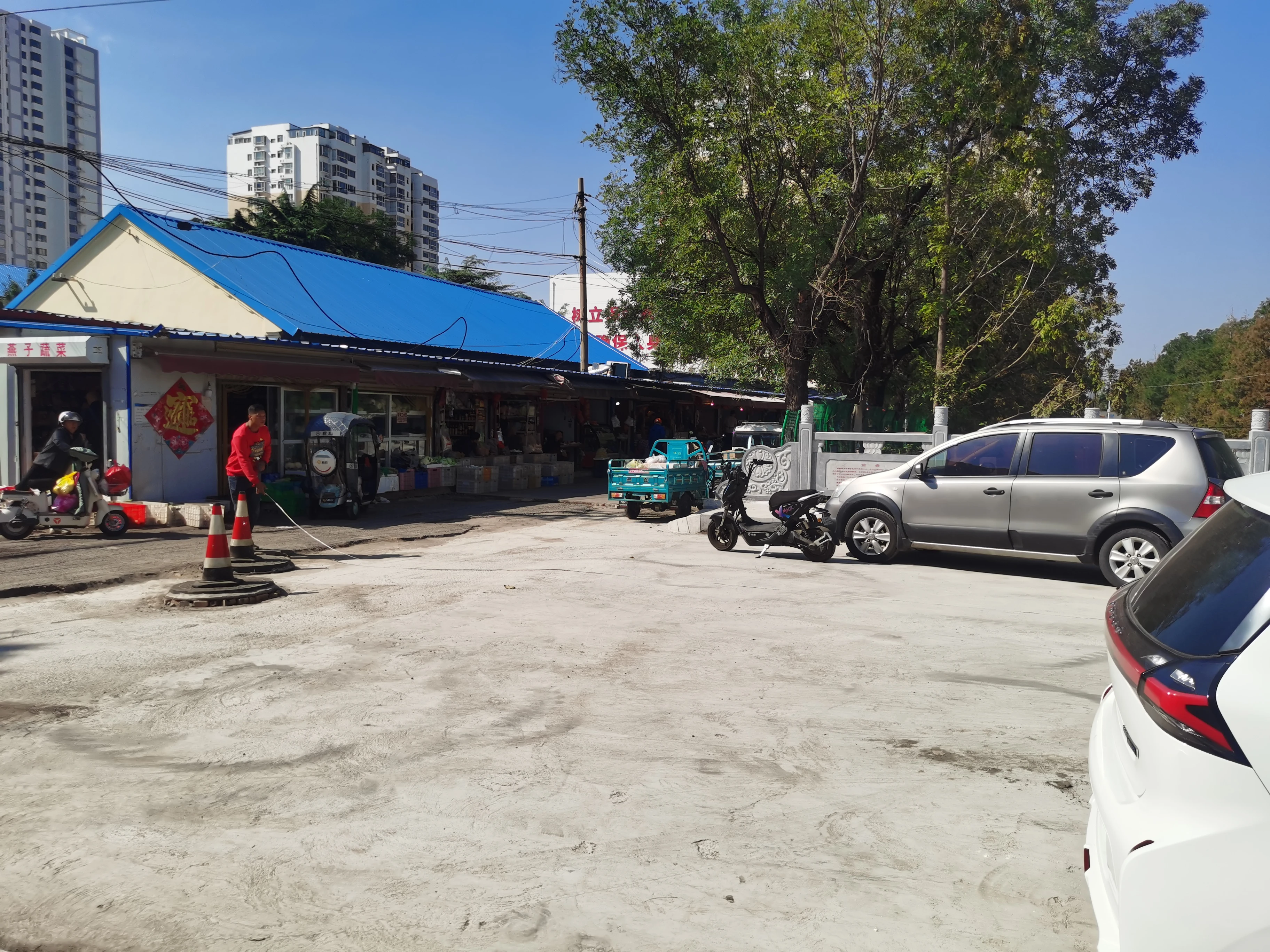 博古庄花鸟鱼虫市场，济安小区南门通往越河南的大桥今天通车了，围栏已全部拆除！-9.jpg