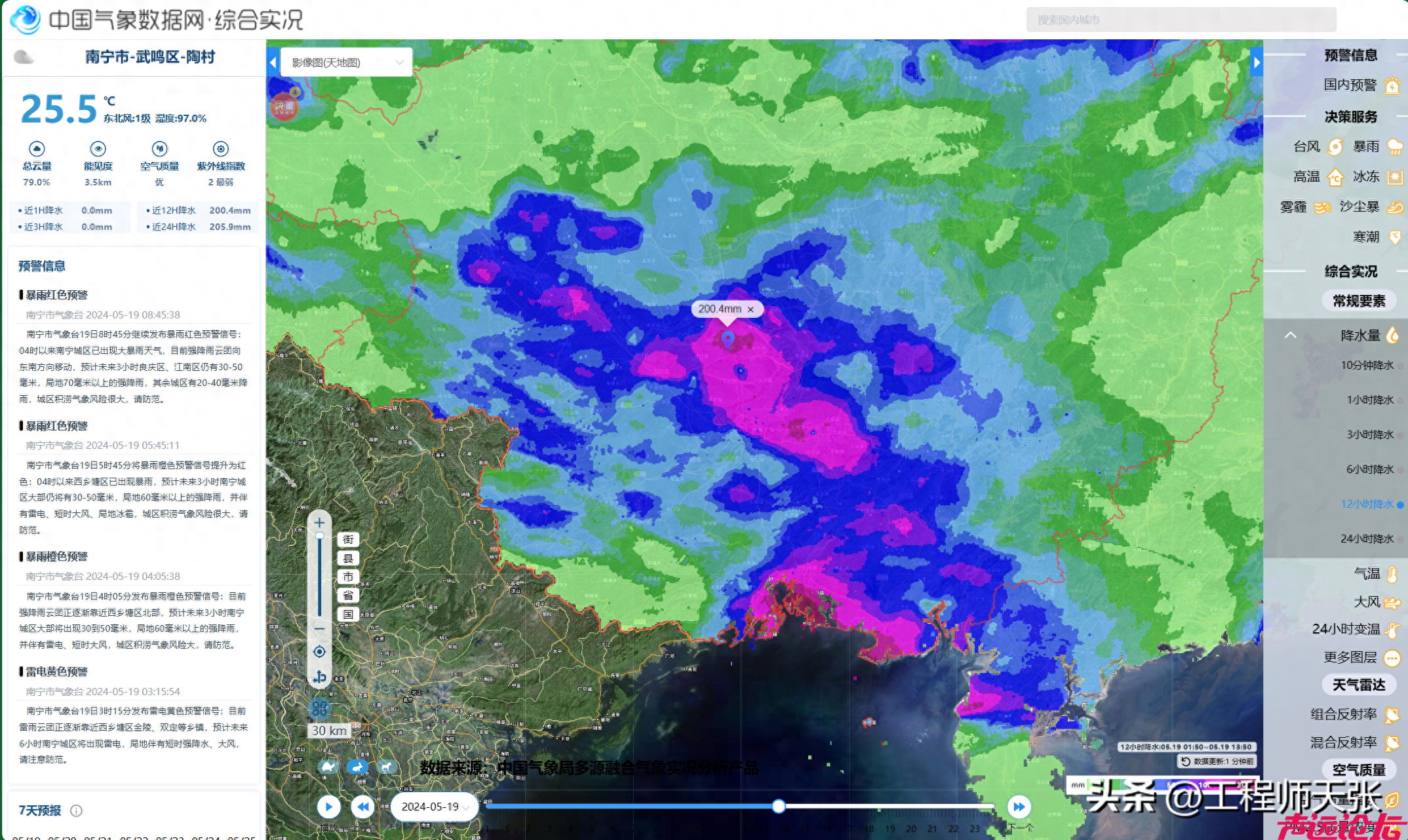 广西特大暴雨雨强破纪录，超过郑州720！什么是滑动60分钟雨量？-1.jpg