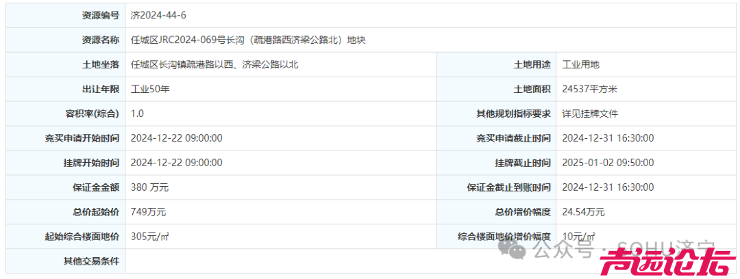 占地约405亩，起始价2.06亿元！济宁市任城区8宗土地挂牌-9.jpg