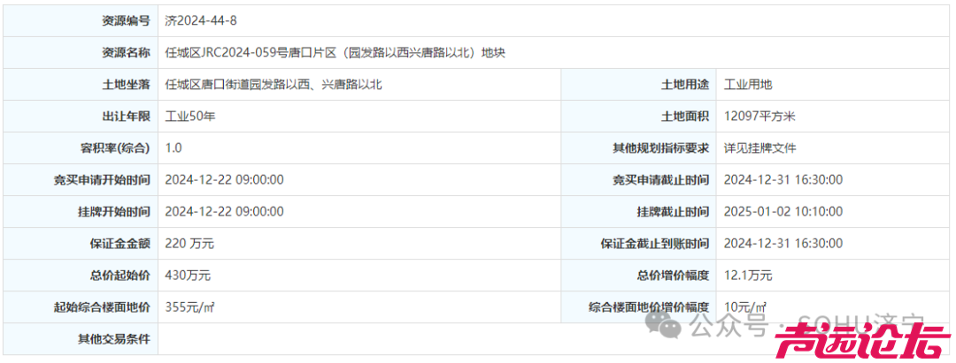 占地约405亩，起始价2.06亿元！济宁市任城区8宗土地挂牌-11.jpg