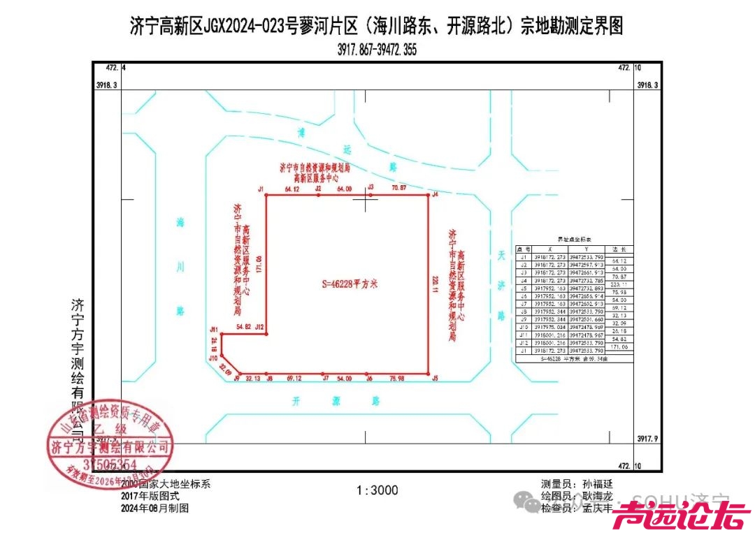 占地约598亩，成交价20.5亿元！济宁城区14宗土地成功出让-8.jpg