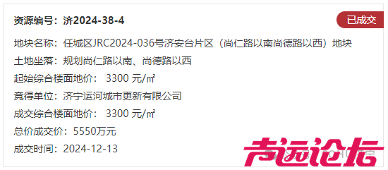 占地约598亩，成交价20.5亿元！济宁城区14宗土地成功出让-15.jpg