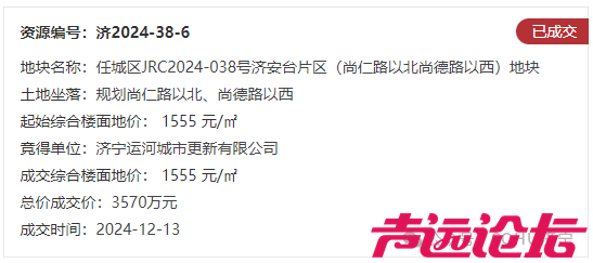 占地约598亩，成交价20.5亿元！济宁城区14宗土地成功出让-22.jpg