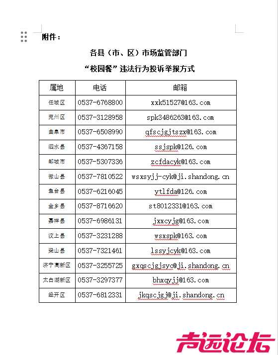 举报电话公布！事关济宁市所有中小学-1.png