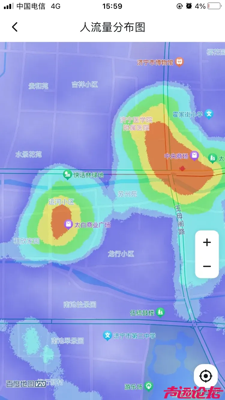 济宁市区商场的人气状况，从地图上查看济宁市区各个商场的热力图，新城区很难超越老城-6.jpg