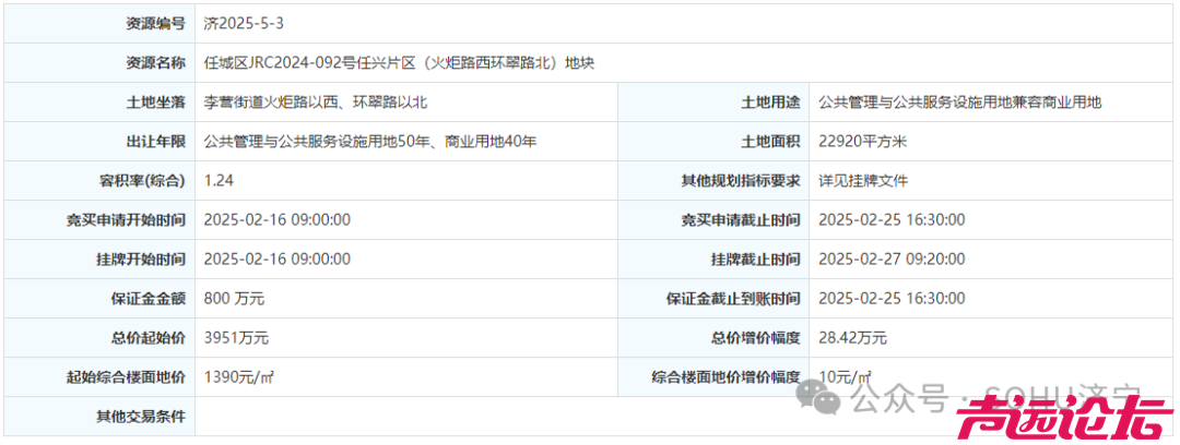 总占地约107亩，成交价1.37亿！济宁市任城区3宗土地成功出让-11.jpg