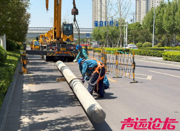 32根废弃线杆拆除 济宁细琢城市空间-2.jpg