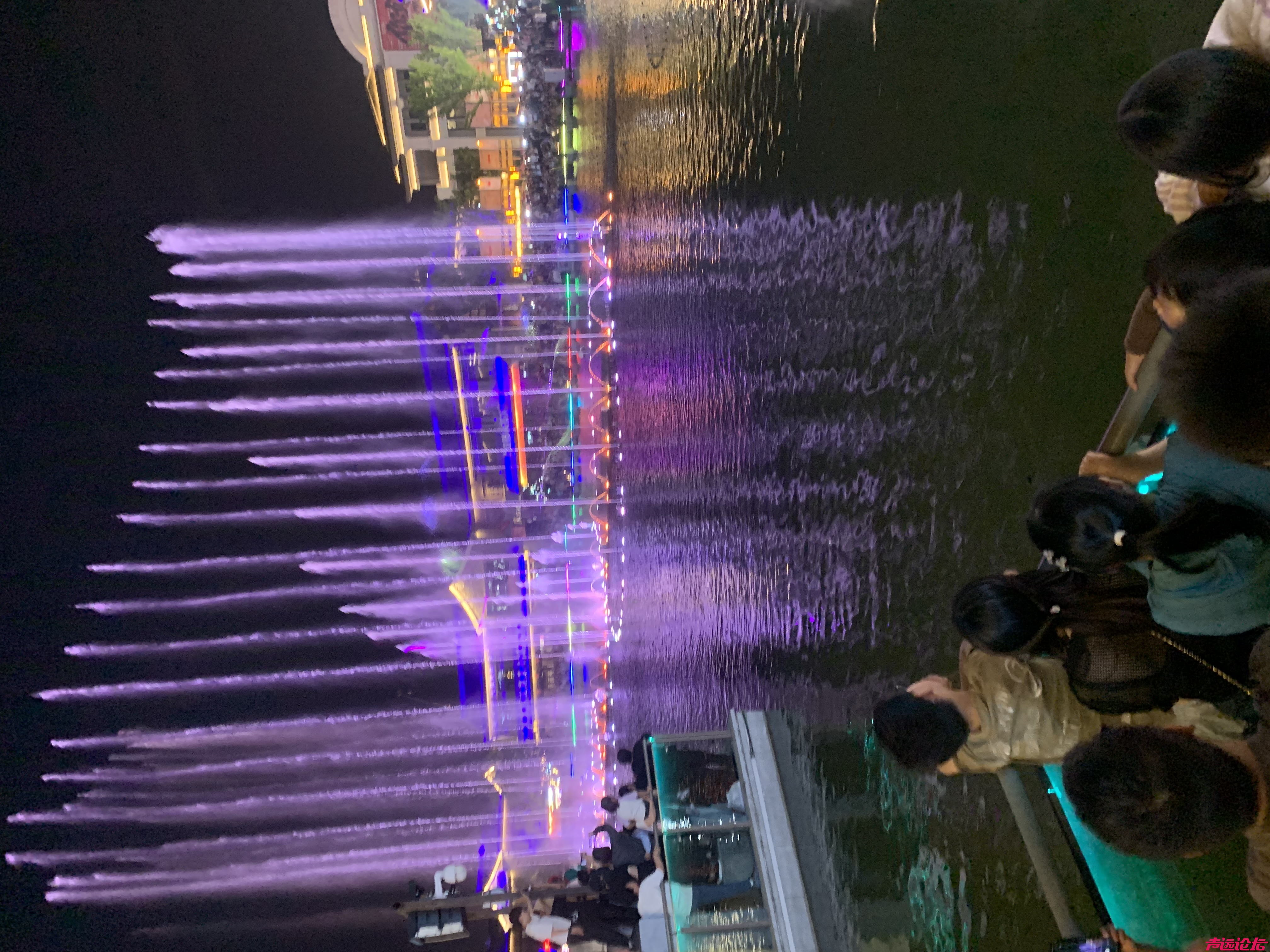 合肥津门水街音乐喷泉