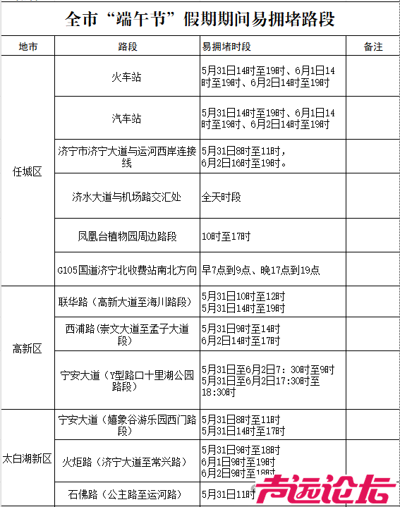 两公布一提示 | 端午节假期行径这些道路要注意！-2.jpg