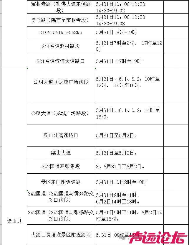 两公布一提示 | 端午节假期行径这些道路要注意！-6.jpg