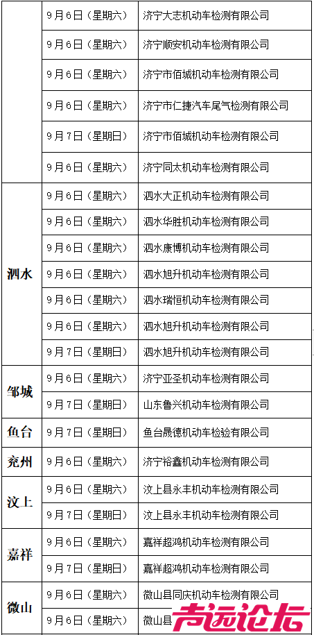济宁市机动车检验机构周末延时服务一览表公布-2.png
