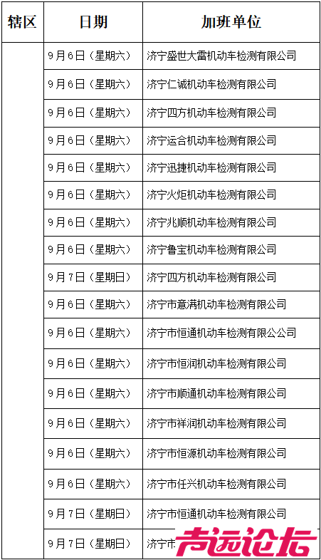 济宁市机动车检验机构周末延时服务一览表公布-1.png