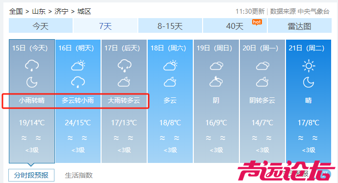 较强冷空气来袭！济宁今起三天都有雨！-1.jpg