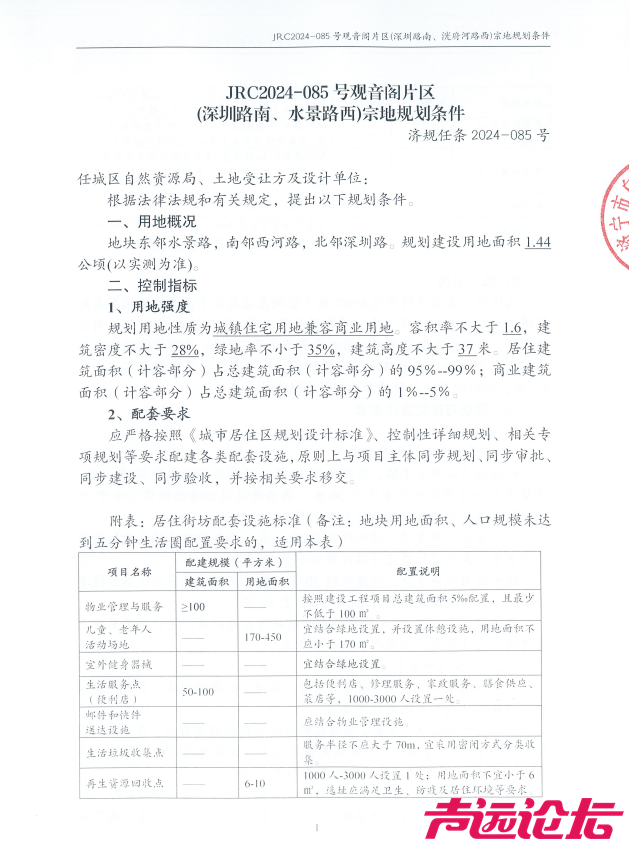 占地约22亩！济宁任城区一商住项目地块建设用地规划许可批前公告-6.jpg