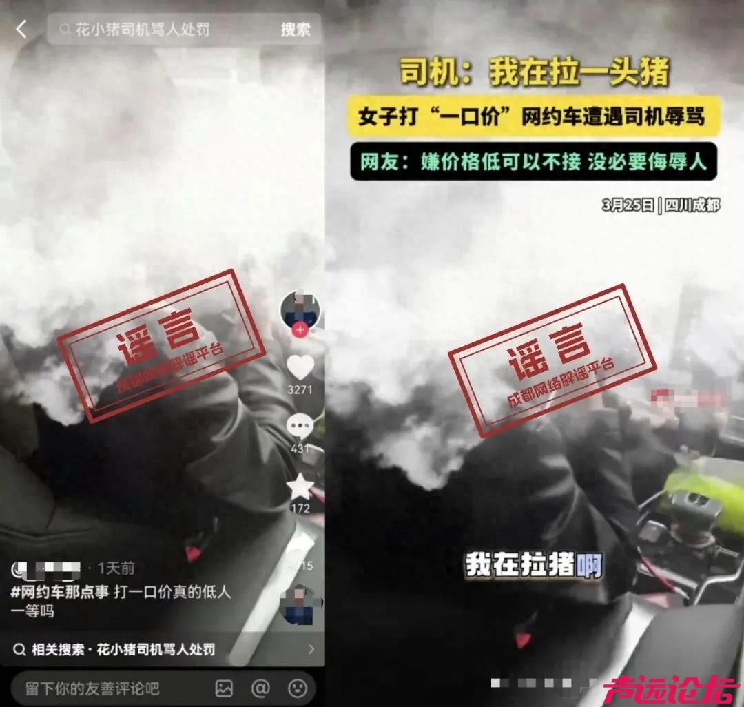 网警打谣记|李某国摆拍“女子打一口价网约车遭司机辱骂”虚假视频被依法处罚-1.jpg