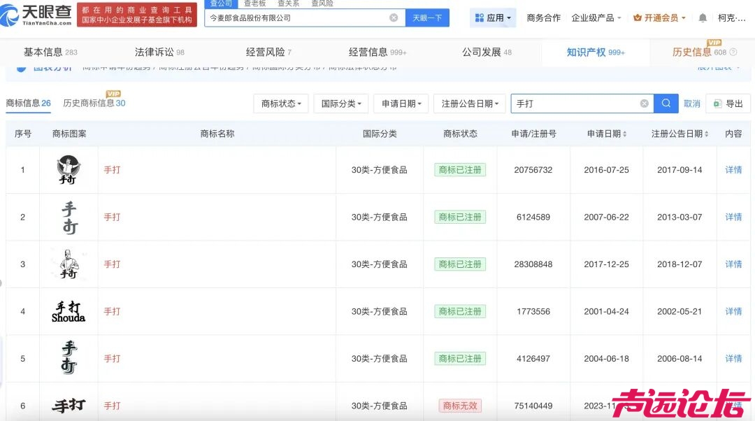 今麦郎“手打挂面”，“手打”是商标-2.jpg