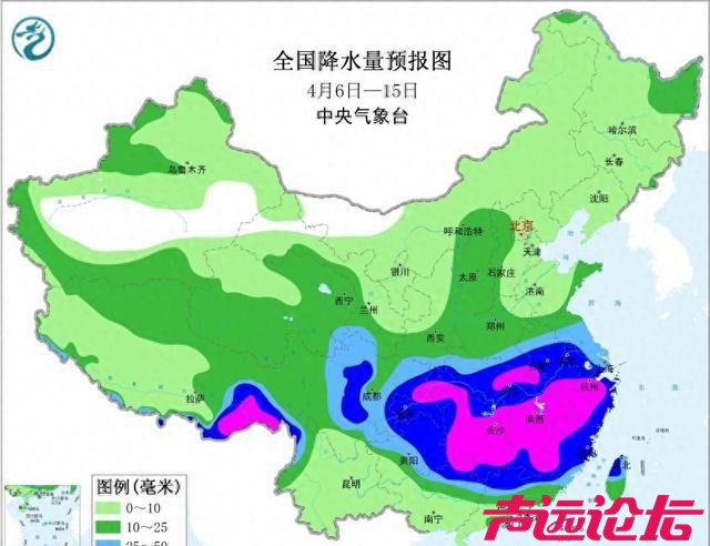 山东！新一轮降雨中心确定，4月8日天气，中雨小雨雷阵雨分布如下-3.jpg