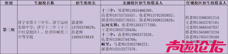 中考招生咨询热线公布！包含济宁这些中学，济宁市第一中学+济宁市育才中学+附属高中-3.png