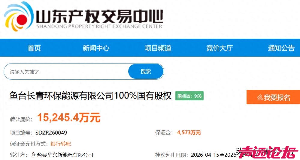 鱼台国资接盘不到一年折价甩卖，1.52亿挂牌引发国资监管追问-1.jpg