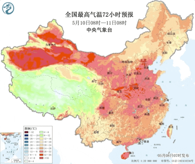 今年首个高温天要来了！北方局地最高气温达38℃-1.jpg