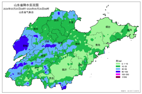 山东本轮降雨明天下午结束！今年以来全省降水较常年同期偏多36%-1.jpg